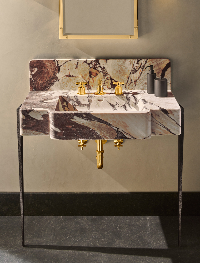 Carved Marble Sinks
_with_ Legs